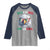 Funny Relax Gringo I'm Legal Raglan Shirt Cinco De Mayo Mexican Immigrant Bald Eagle