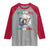 Funny Relax Gringo I'm Legal Raglan Shirt Cinco De Mayo Mexican Immigrant Bald Eagle