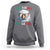 Funny Relax Gringo I'm Legal Sweatshirt Cinco De Mayo Mexican Immigrant Bald Eagle