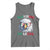Funny Relax Gringo I'm Legal Tank Top Cinco De Mayo Mexican Immigrant Bald Eagle