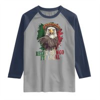 Funny Relax Gringo I'm Legal Raglan Shirt Cinco De Mayo Mexican Immigrant Eagle