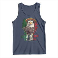 Funny Relax Gringo I'm Legal Tank Top Cinco De Mayo Mexican Immigrant Eagle