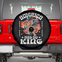 Funny America Has No King 8647 Spare Tire Cover Vintage Boho Orange Tiger