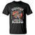 Funny America Has No King 8647 T Shirt Vintage Boho Orange Tiger
