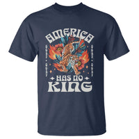 Funny America Has No King 8647 T Shirt Vintage Boho Orange Tiger