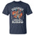 Funny America Has No King 8647 T Shirt Vintage Boho Orange Tiger