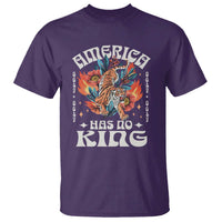 Funny America Has No King 8647 T Shirt Vintage Boho Orange Tiger