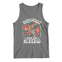 Funny America Has No King 8647 Tank Top Vintage Boho Orange Tiger
