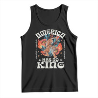 Funny America Has No King 8647 Tank Top Vintage Boho Orange Tiger
