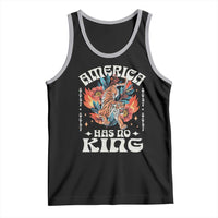 Funny America Has No King 8647 Tank Top Vintage Boho Orange Tiger