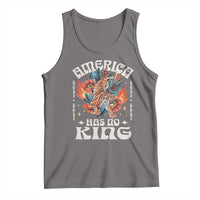 Funny America Has No King 8647 Tank Top Vintage Boho Orange Tiger