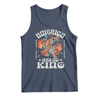 Funny America Has No King 8647 Tank Top Vintage Boho Orange Tiger