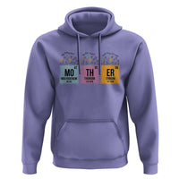 Funny Chemist Mom Hoodie Mother Flowers Periodic Table