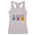 Funny Chemist Mom Racerback Tank Top Mother Flowers Periodic Table