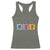 Funny Chemist Mom Racerback Tank Top Mother Flowers Periodic Table