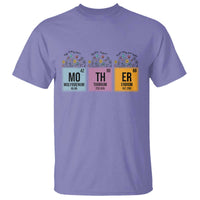 Funny Chemist Mom T Shirt Mother Flowers Periodic Table