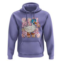 Funny Silly Mama Goose Hoodie Boho Flower Mother's Day