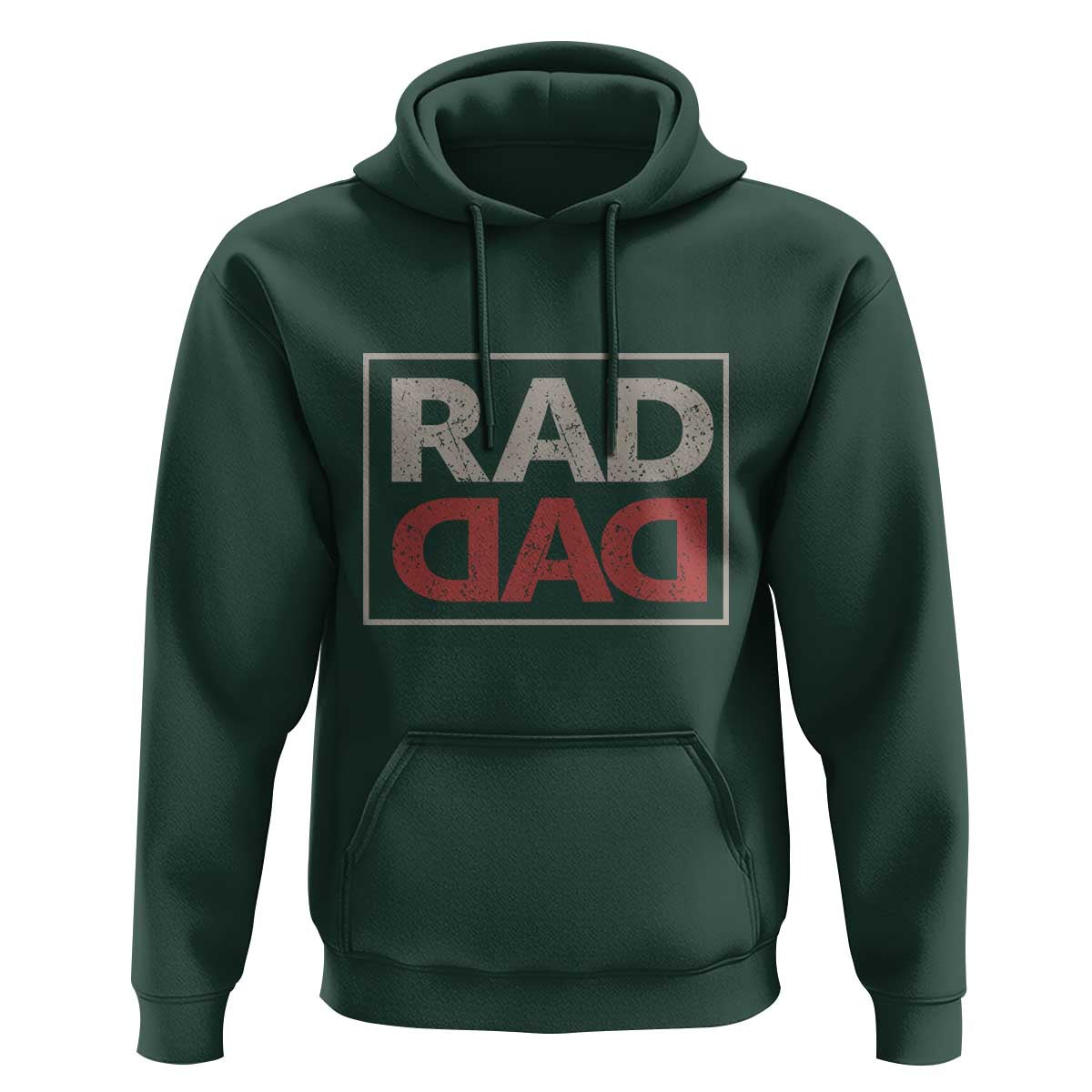 Rad Dad Hoodie Father's Day Vintage - Wonder Print Shop