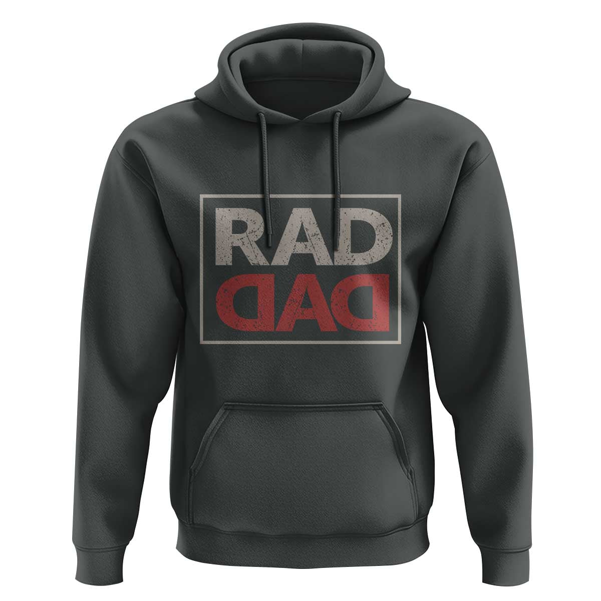 Rad Dad Hoodie Father's Day Vintage - Wonder Print Shop