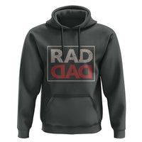 Rad Dad Hoodie Father's Day Vintage - Wonder Print Shop