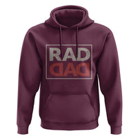 Rad Dad Hoodie Father's Day Vintage - Wonder Print Shop