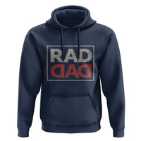Rad Dad Hoodie Father's Day Vintage - Wonder Print Shop