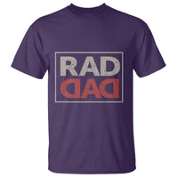 Rad Dad T Shirt Father's Day Vintage - Wonder Print Shop