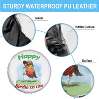 Funny Golf Birthday Spare Tire Cover Happy Birdie To Me Golf Player - Wonder Print Shop