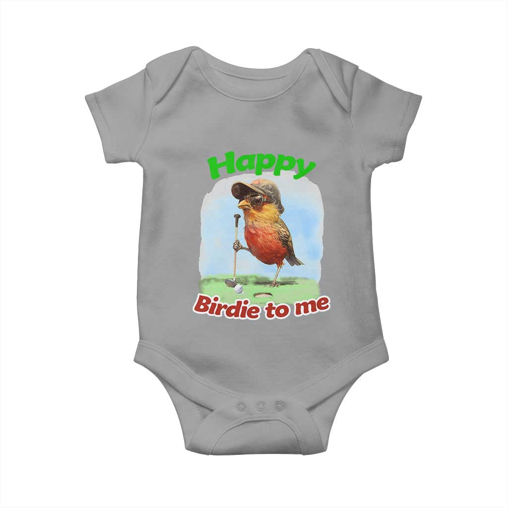 Funny Golf Birthday Baby Onesie Happy Birdie To Me Golf Player - Wonder Print Shop