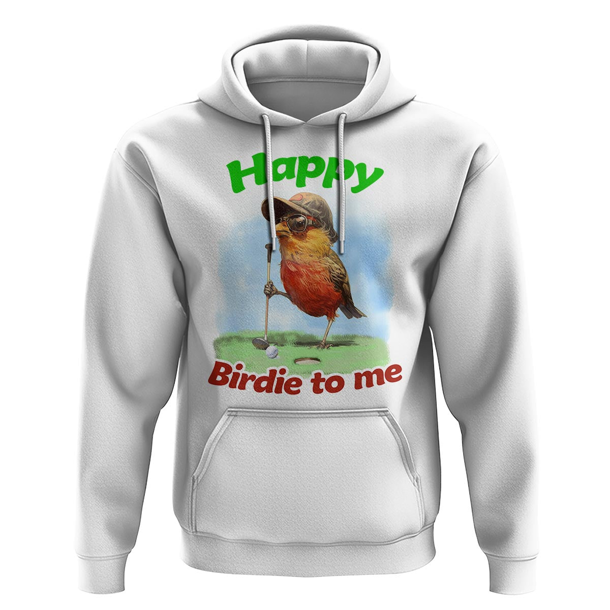 Funny Golf Birthday Hoodie Happy Birdie To Me Golf Player - Wonder Print Shop