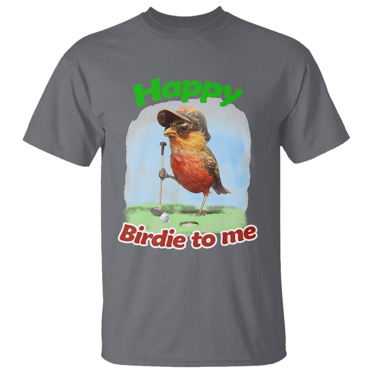 Funny Golf Birthday T Shirt Happy Birdie To Me Golf Player - Wonder Print Shop