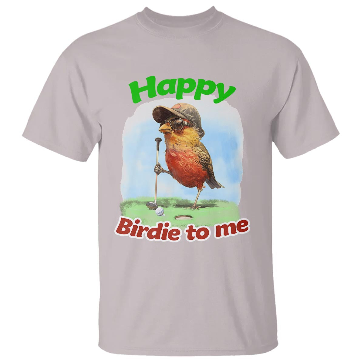 Funny Golf Birthday T Shirt Happy Birdie To Me Golf Player - Wonder Print Shop
