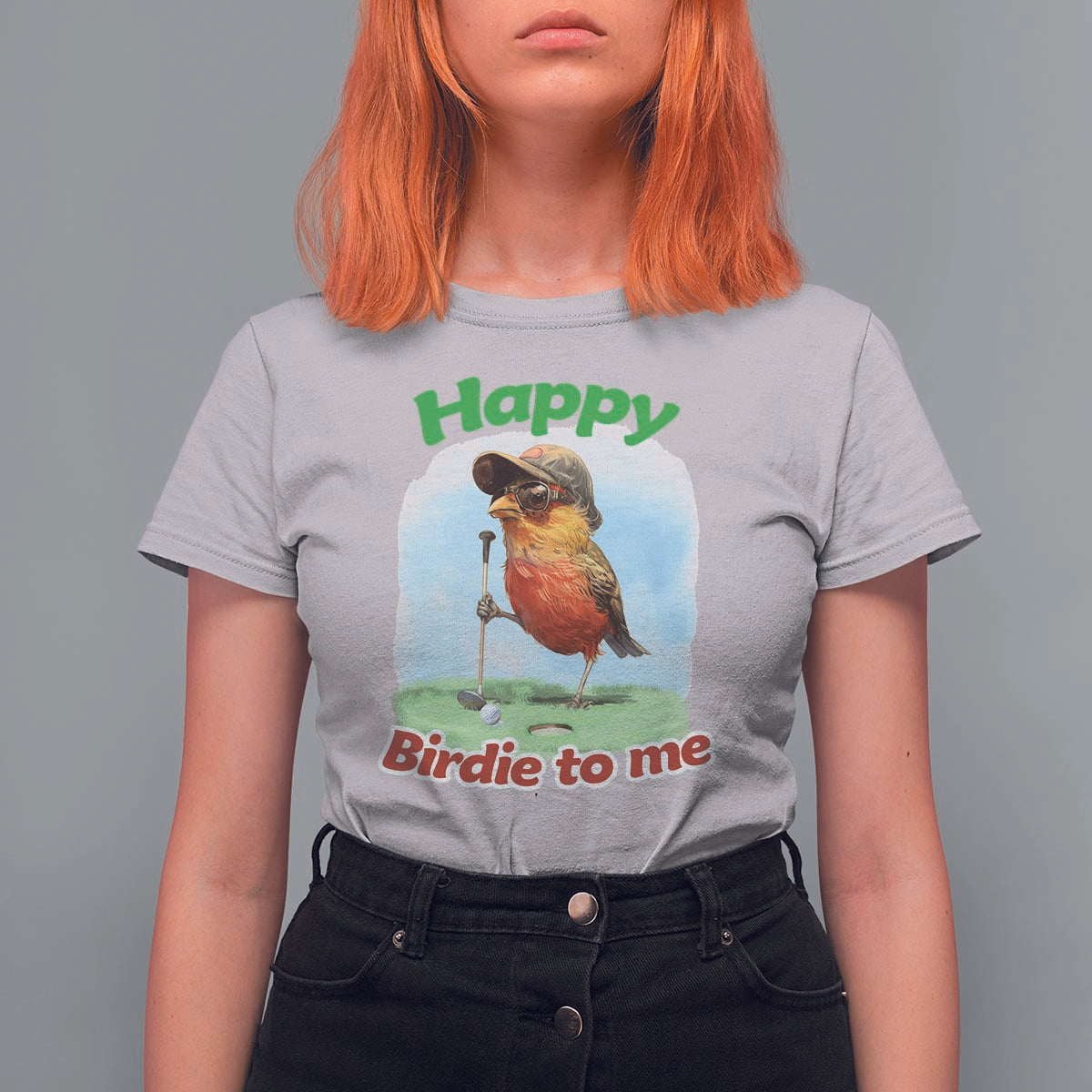Funny Golf Birthday T Shirt For Women Happy Birdie To Me Golf Player - Wonder Print Shop