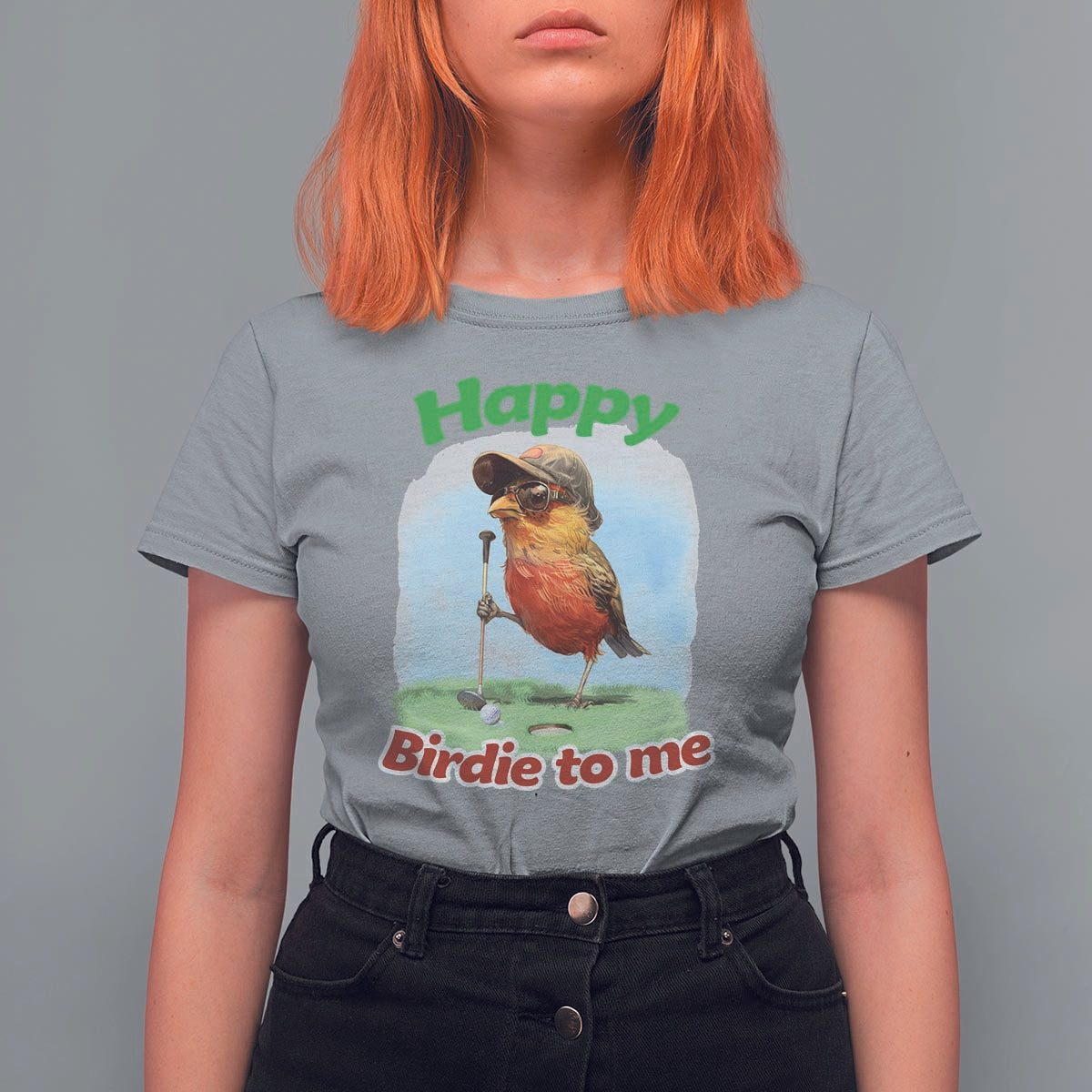 Funny Golf Birthday T Shirt For Women Happy Birdie To Me Golf Player - Wonder Print Shop