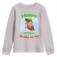 Funny Golf Birthday Youth Sweatshirt Happy Birdie To Me Golf Player - Wonder Print Shop