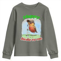 Funny Golf Birthday Youth Sweatshirt Happy Birdie To Me Golf Player - Wonder Print Shop