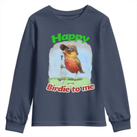 Funny Golf Birthday Youth Sweatshirt Happy Birdie To Me Golf Player - Wonder Print Shop