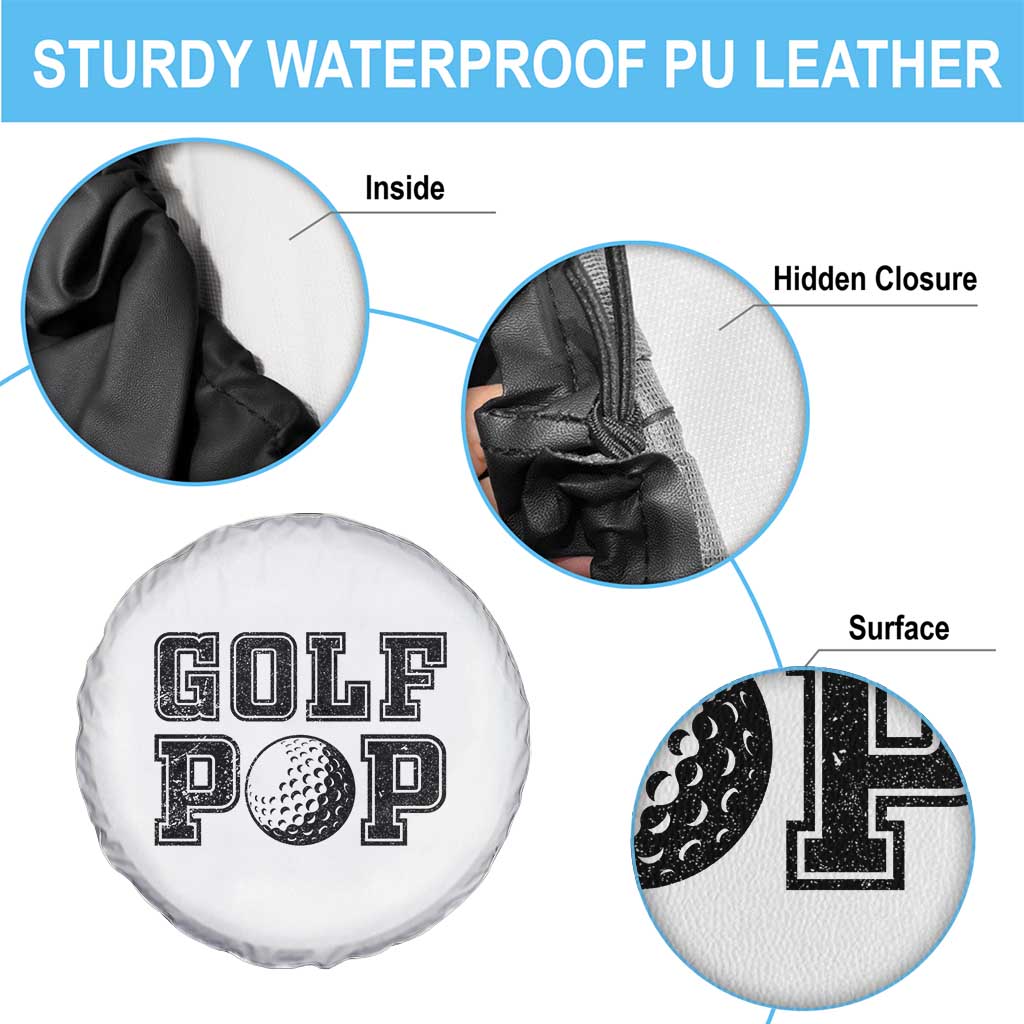 Golf Dad Spare Tire Cover Golf Pop Master Father's Day - Wonder Print Shop