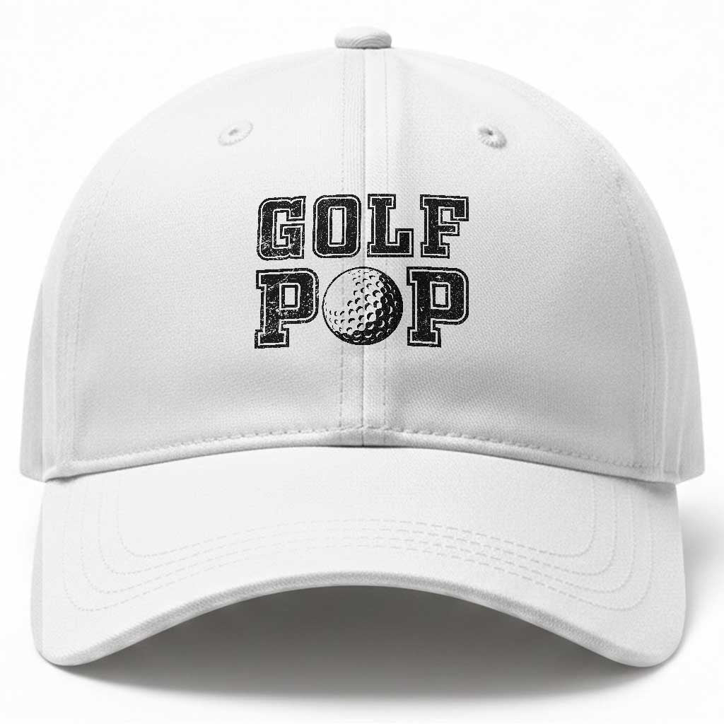 Golf Dad Baseball Cap Golf Pop Master Father's Day