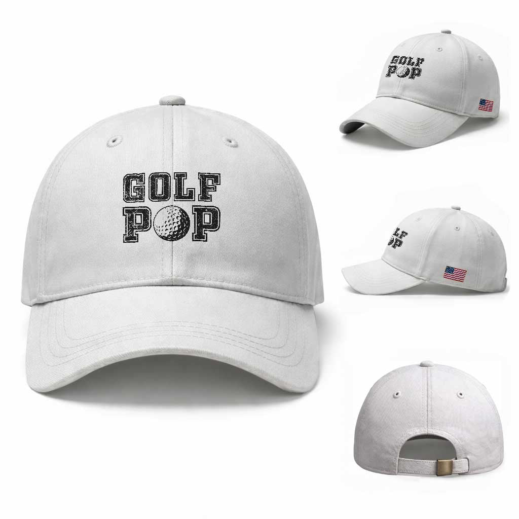 Golf Dad Baseball Cap Golf Pop Master Father's Day