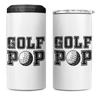 Golf Dad 4 in 1 Can Cooler Tumbler Golf Pop Master Father's Day - Wonder Print Shop