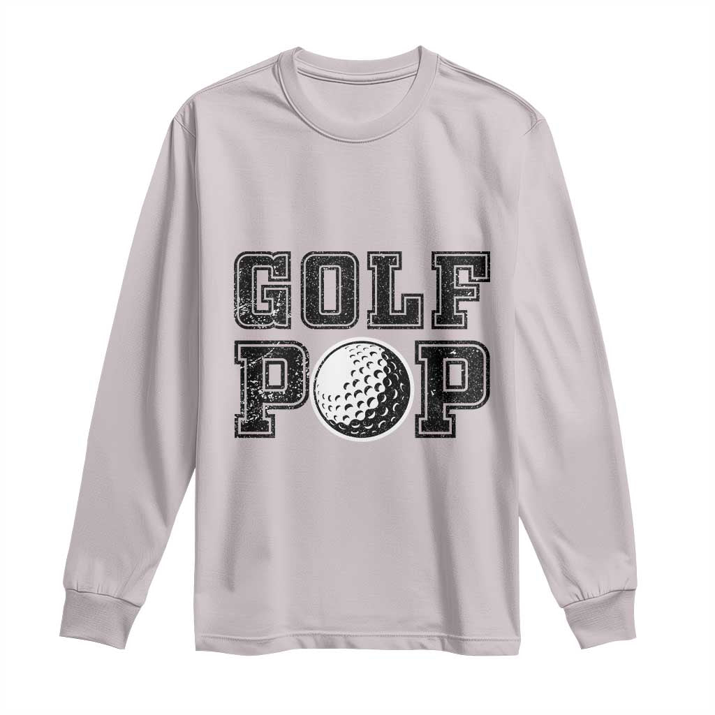 Golf Dad Long Sleeve Shirt Golf Pop Master Father's Day - Wonder Print Shop