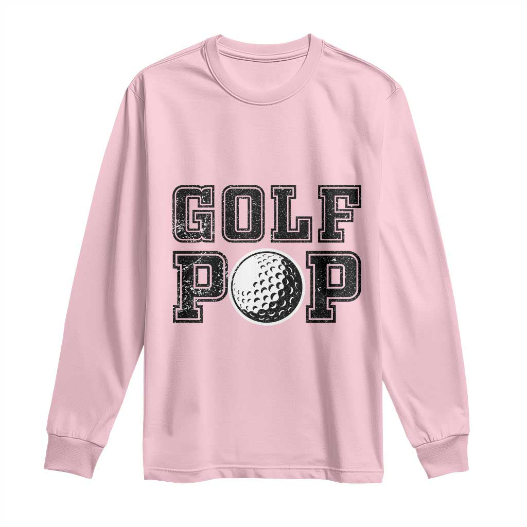 Golf Dad Long Sleeve Shirt Golf Pop Master Father's Day - Wonder Print Shop