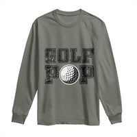Golf Dad Long Sleeve Shirt Golf Pop Master Father's Day - Wonder Print Shop