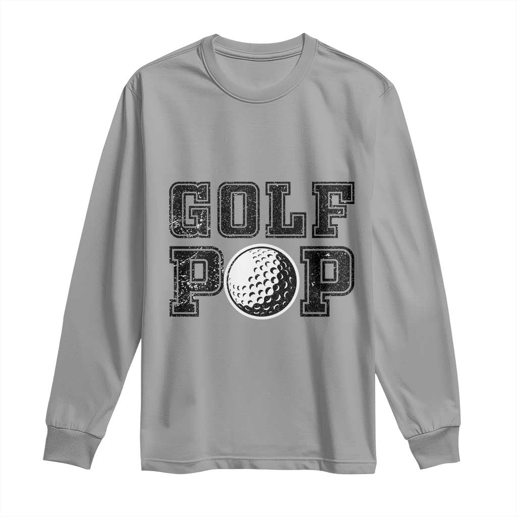 Golf Dad Long Sleeve Shirt Golf Pop Master Father's Day - Wonder Print Shop