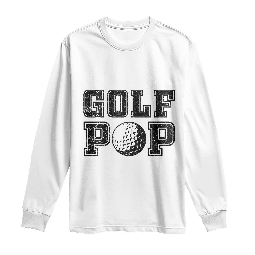 Golf Dad Long Sleeve Shirt Golf Pop Master Father's Day - Wonder Print Shop