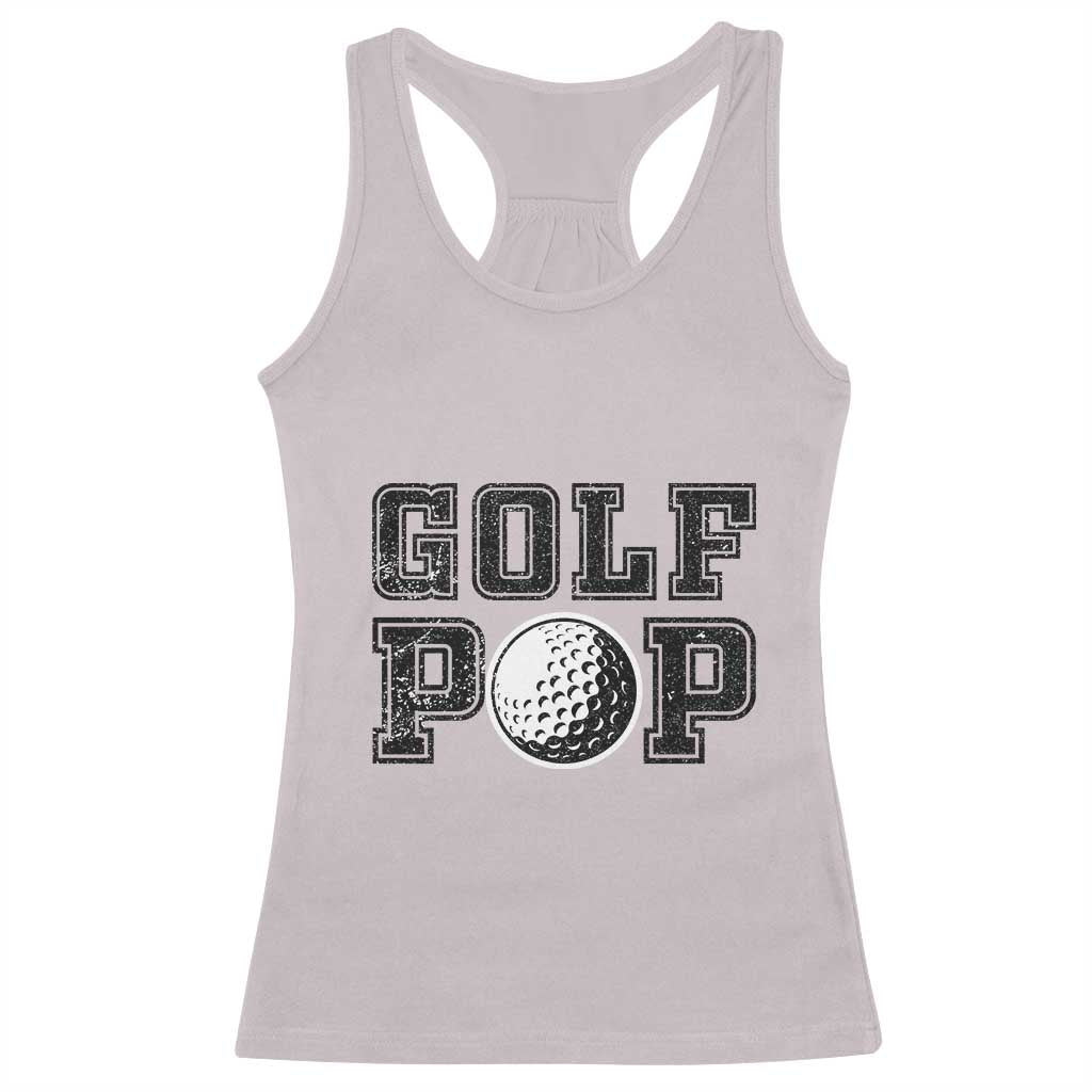 Golf Dad Racerback Tank Top Golf Pop Master Father's Day - Wonder Print Shop