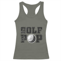 Golf Dad Racerback Tank Top Golf Pop Master Father's Day - Wonder Print Shop