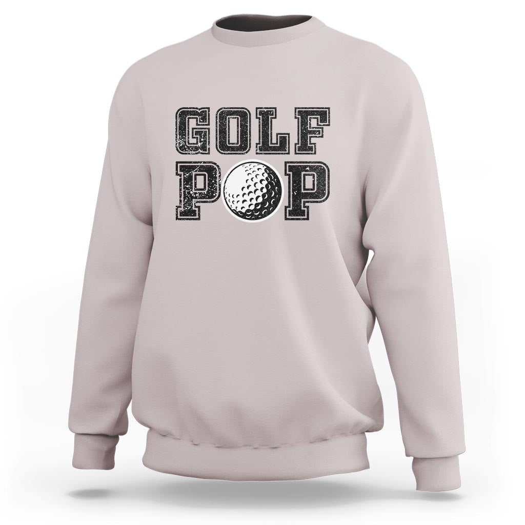Golf Dad Sweatshirt Golf Pop Master Father's Day - Wonder Print Shop