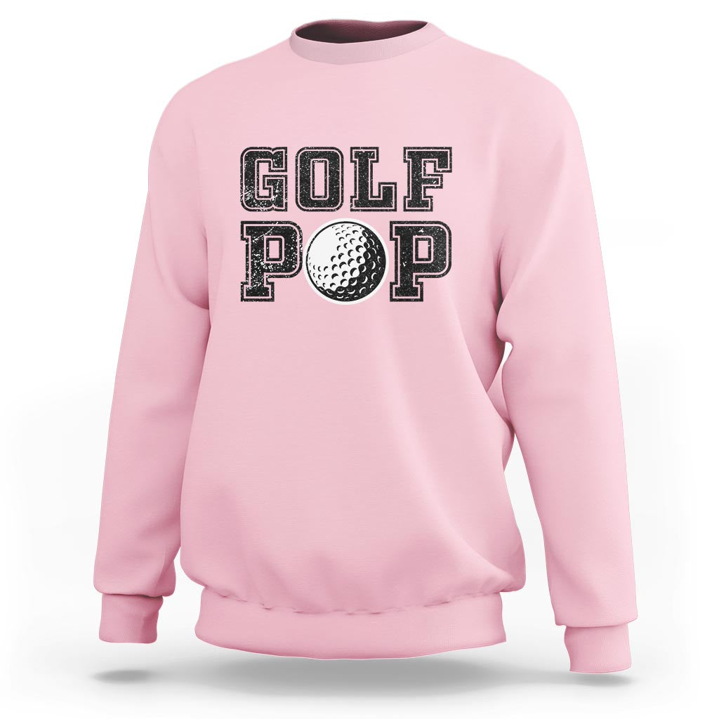 Golf Dad Sweatshirt Golf Pop Master Father's Day - Wonder Print Shop